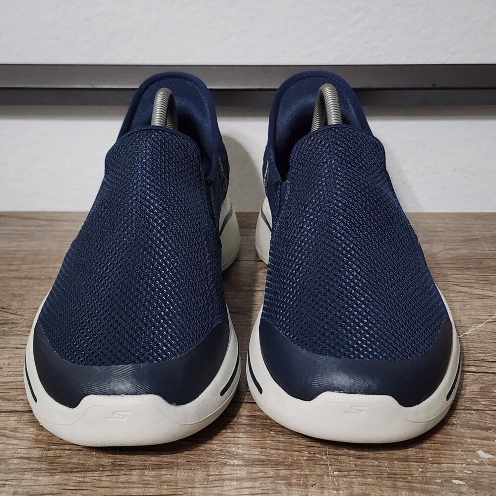 Skechers Go Walk Arch Fit Hands Free Slip-Ins Men's Shoes Size 10 Blue - Picture 2 of 9